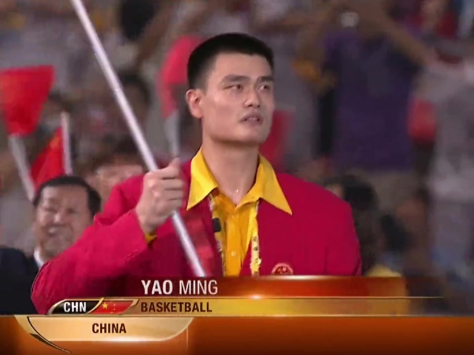 联哥担任伦敦奥运会中国代表团旗手恍如昨日 却已是11年前的事